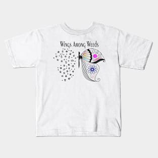 wings Flower Butterfly Best Gift For mothers Kids T-Shirt